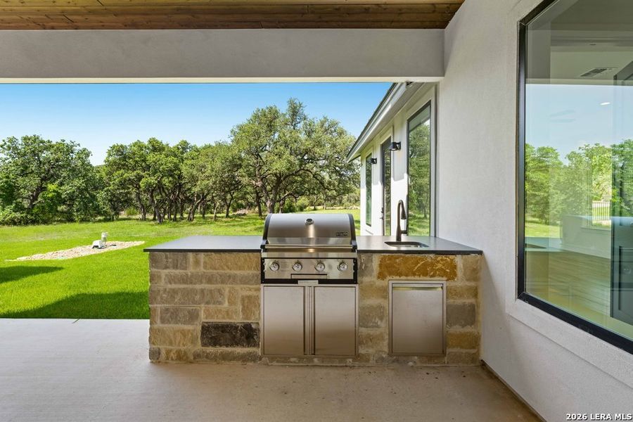 Exterior details and patio area of a home in , Bulverde (Image 33). Exterior details and patio area of a home in , Bulverde (Image 33).