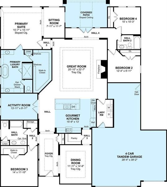 The Margaret floor plan by K. Hovnanian Homes. 1st Floor shown. *Prices, plans, dimensions, features, specifications, materials, and availability of homes or communities are subject to change without notice or obligation.