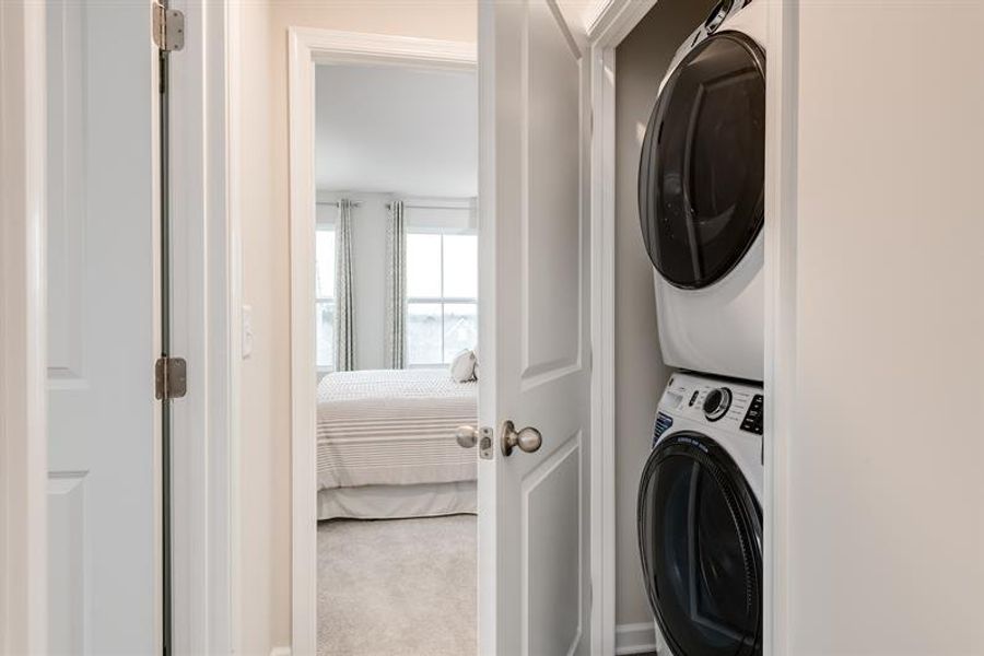Representative furnished interior of a home built from the Tate by Ryan Homes in Middle Creek Village Coastal Cottages & Villas, Bolivia (Image 20).