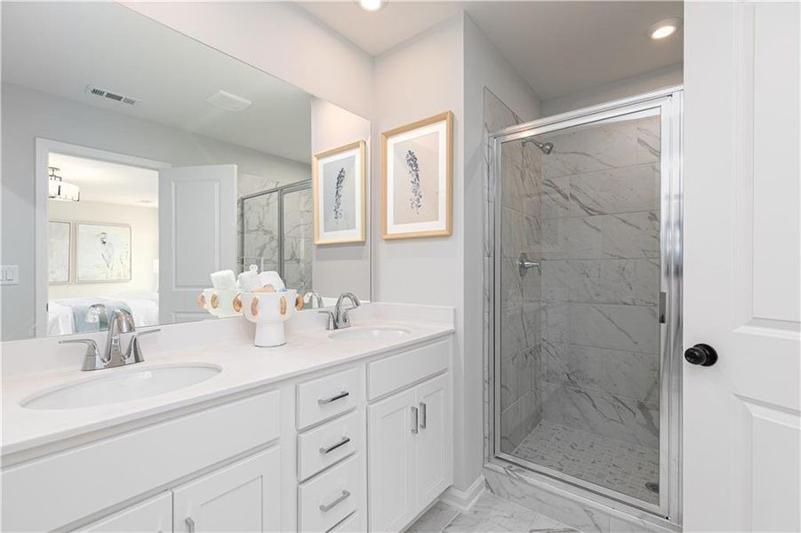 Furnished interior view inside a new home in Darlington, Loganville (Image 25).