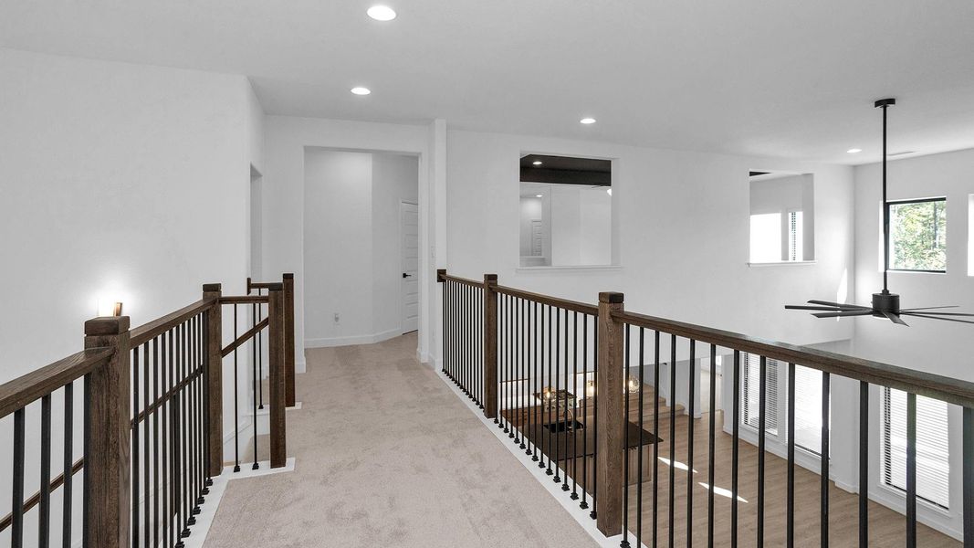 Spacious, unfurnished interior of a new home in Evergreen 70', Conroe (Image 11). Spacious, unfurnished interior of a new home in Evergreen 70', Conroe (Image 11).