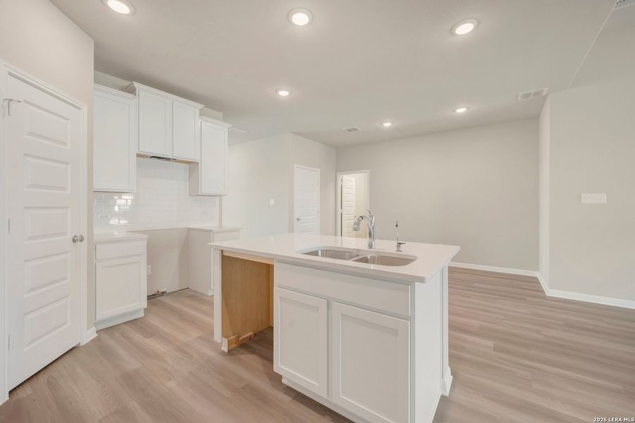 Furnished interior view inside a new home in Mesquite Ridge, San Antonio (Image 12).