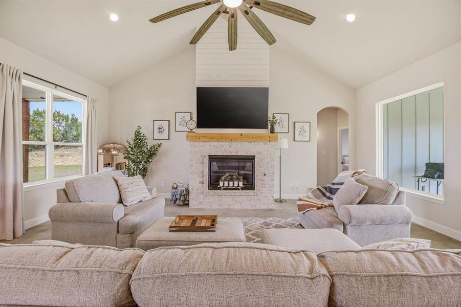Furnished interior view inside a new home in , Bluff Dale (Image 31).
