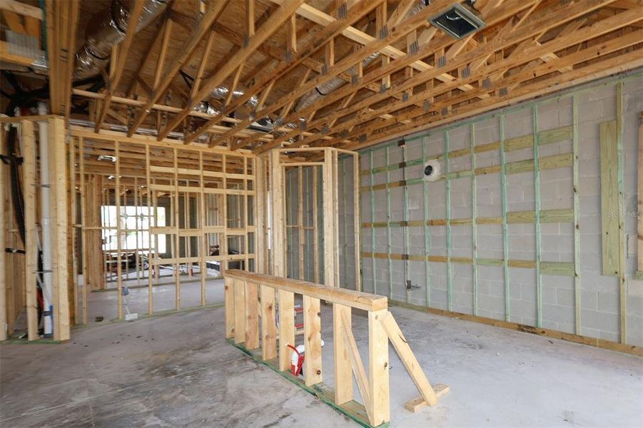 In-progress construction of a new home in Willow Run, Apopka, FL (Image 13). In-progress construction of a new home in Willow Run, Apopka, FL (Image 13).