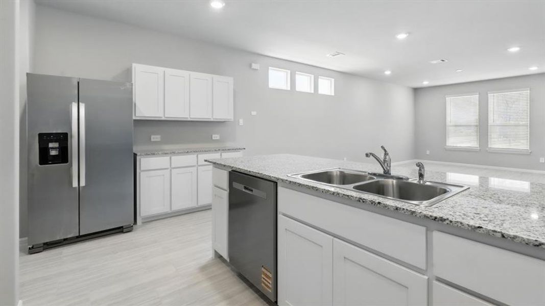 Furnished interior view inside a new home in Orchard Village, Fort Worth (Image 6). Furnished interior view inside a new home in Orchard Village, Fort Worth (Image 6).