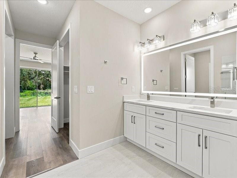 Furnished interior view inside a new home in , Winter Haven (Image 13).