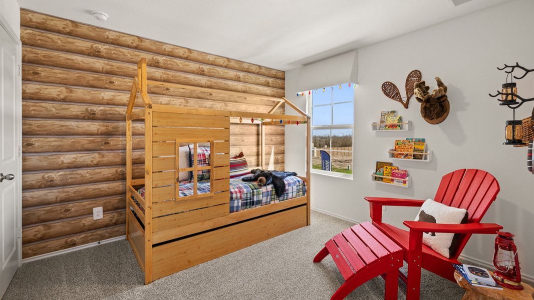 Furnished interior view inside a new home in The Reserve at Spiritas Ranch, Little Elm (Image 14).