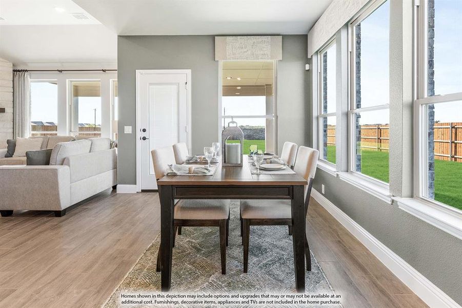 Furnished interior view inside a new home in Hayes Crossing, Midlothian (Image 20).