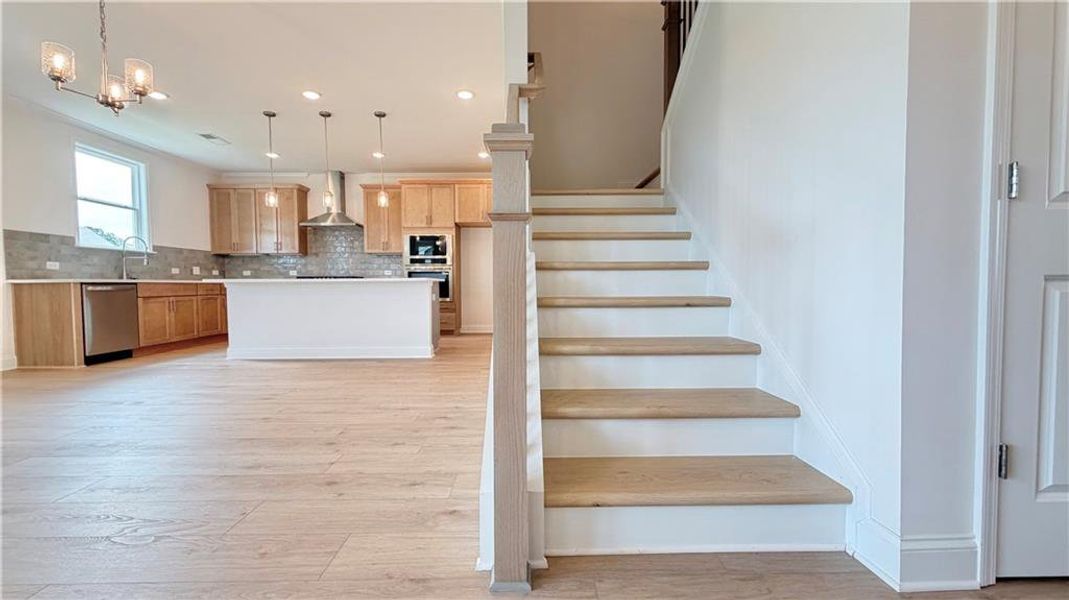 Spacious, unfurnished interior of a new home in Wehunt Meadows, Hoschton (Image 27).