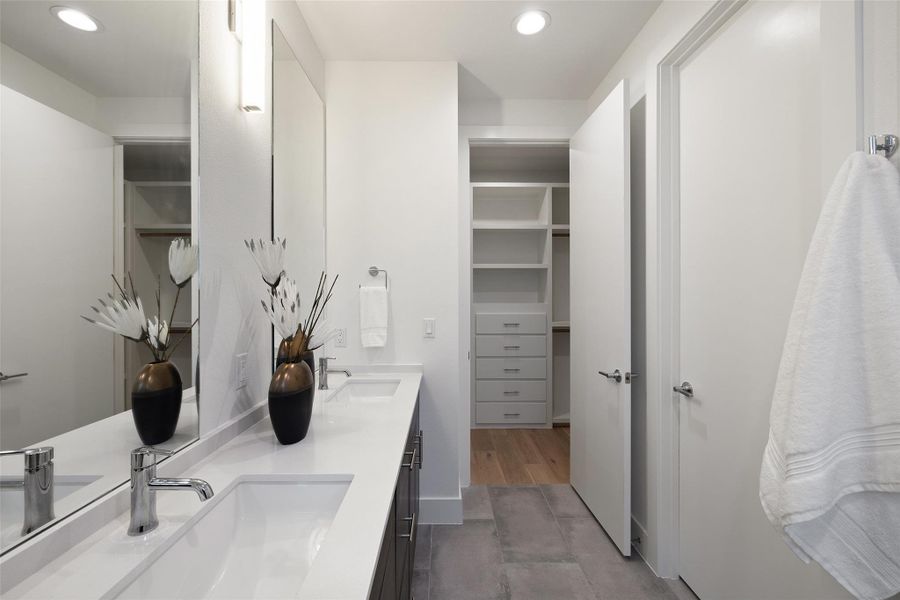 Furnished interior view inside a new home in , Austin (Image 23).