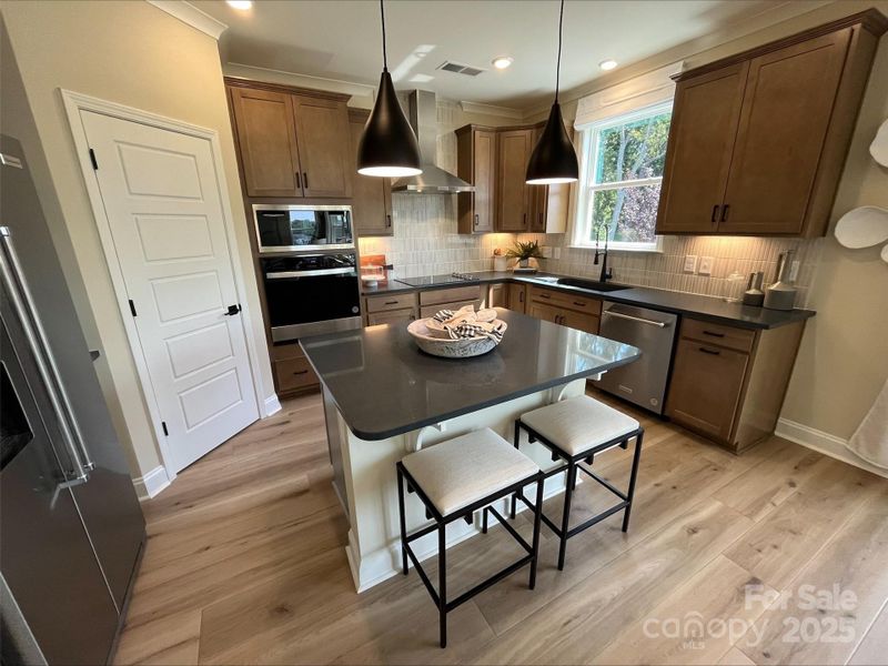 Furnished interior view inside a new home in Sheffield, Indian Trail (Image 27).
