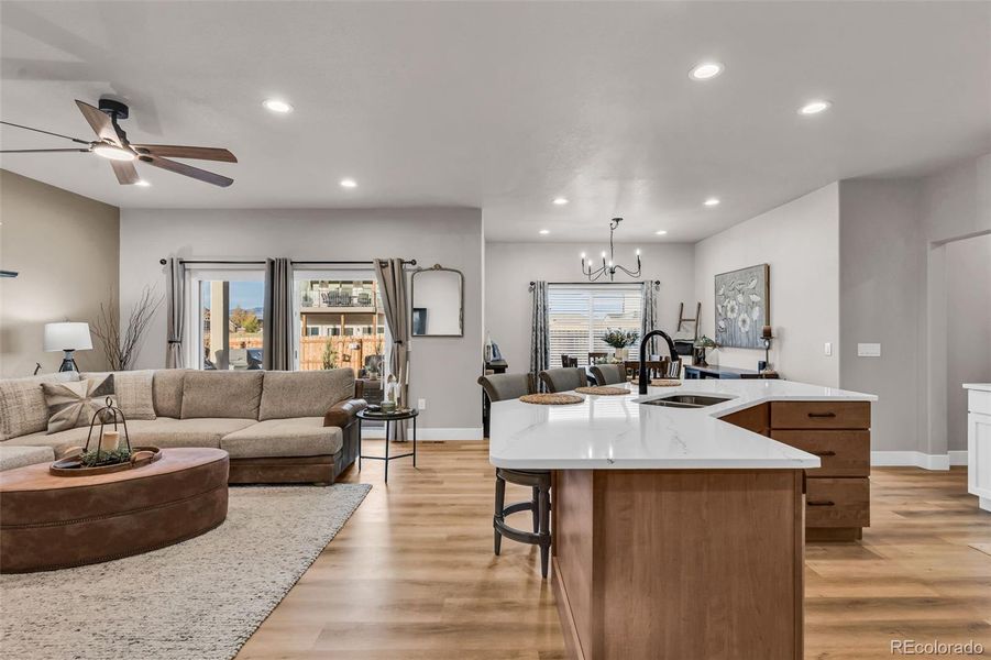 Furnished interior view inside a new home in , Cañon City (Image 7). Furnished interior view inside a new home in , Cañon City (Image 7).