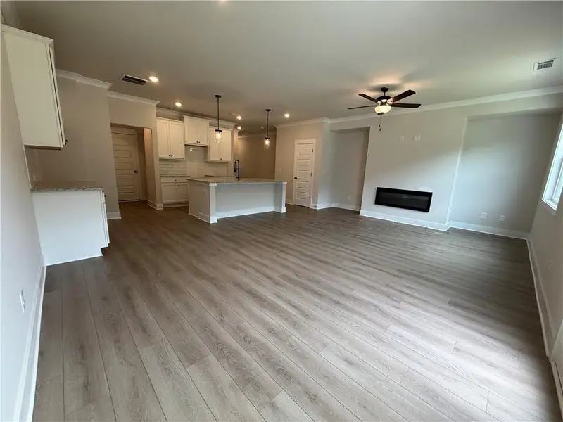 Spacious, unfurnished interior of a new home in The Towns at Auburn Station East, Auburn (Image 30).