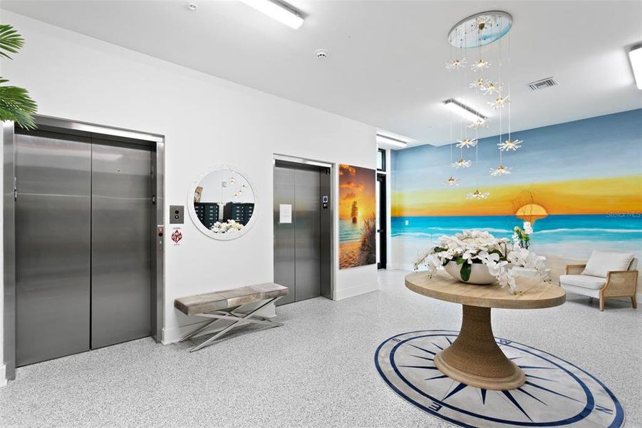 Furnished interior view inside a new home in Residences at Town Center, Madeira Beach (Image 10). Furnished interior view inside a new home in Residences at Town Center, Madeira Beach (Image 10).