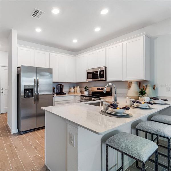 Furnished interior view inside a new home in , Ocala (Image 9).