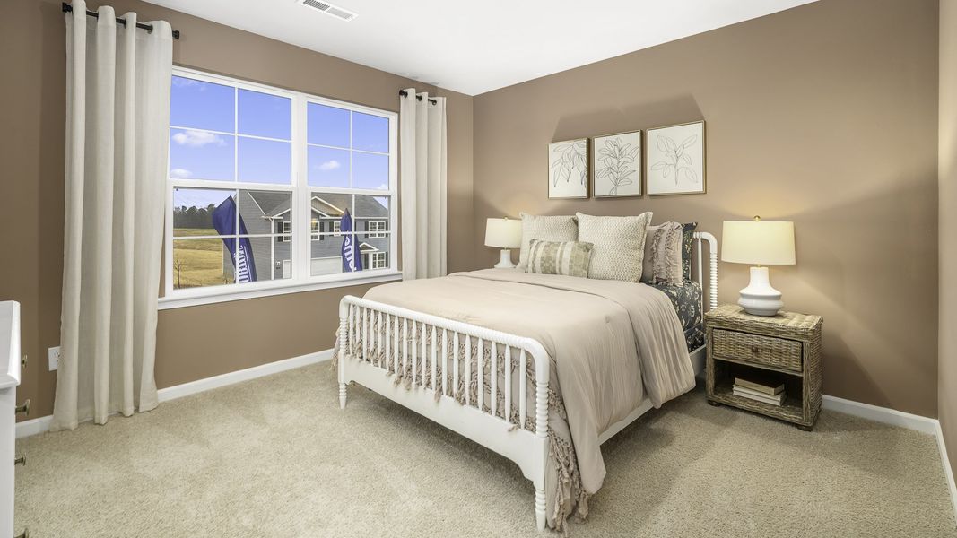 Furnished interior view inside a new home in Quail Haven, Winston-Salem (Image 13).