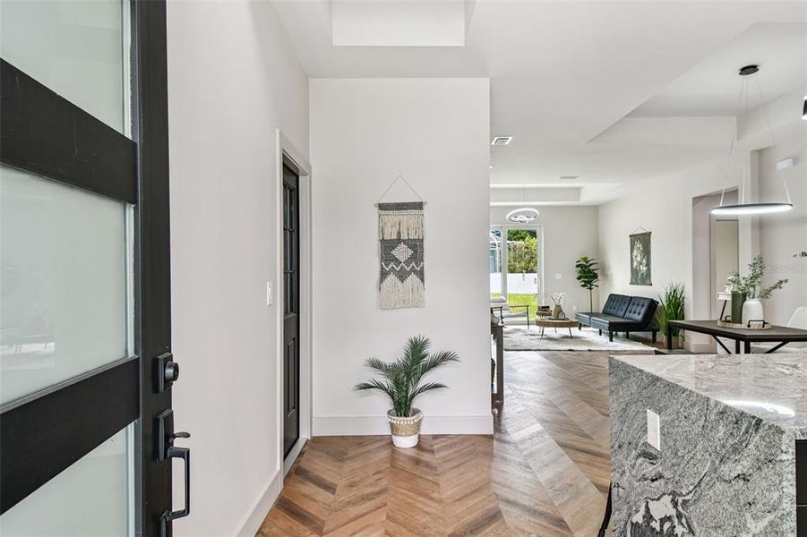 Furnished interior view inside a new home in , Tampa (Image 4).