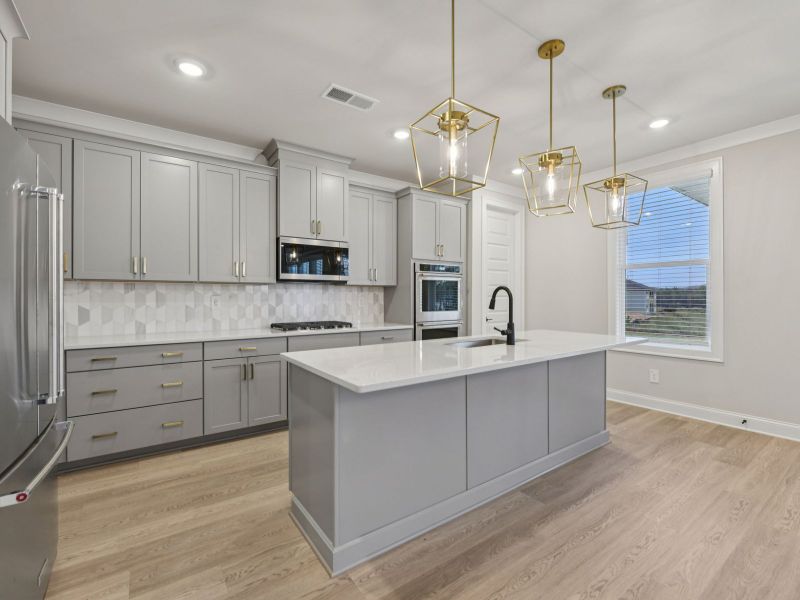 Furnished interior view inside a new home in Vines at Mill Creek - Legacy Series, Braselton (Image 7).