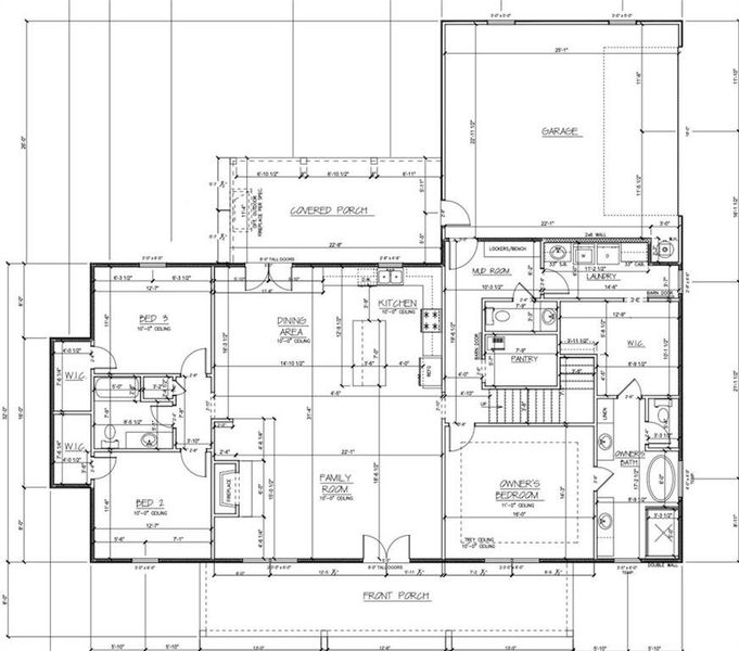 2D floor plan layout of this home in , Talking Rock, GA (Image 4).
