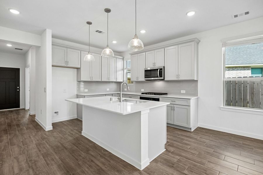 Furnished interior view inside a new home in Mavera, Conroe (Image 7).