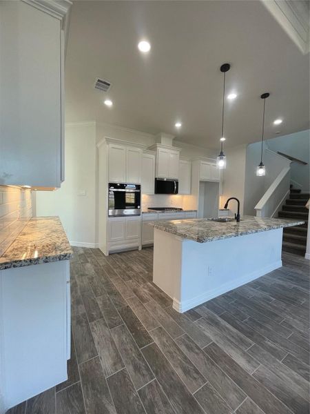 Furnished interior view inside a new home in , Anahuac (Image 3).