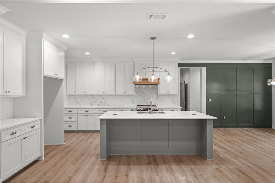 Furnished interior view inside a new home in , Grand Saline (Image 9).