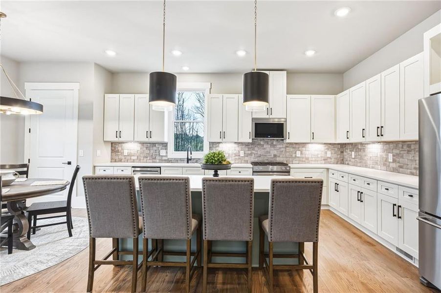 Furnished interior view inside a new home in , Canton (Image 15).