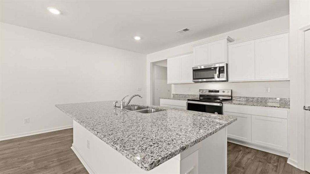 Furnished interior view inside a new home in Champion's Run, Lithonia (Image 10).