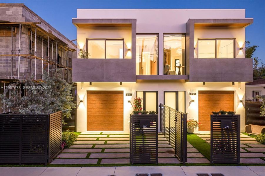 Front exterior of a new home in , Miami, FL, highlighting curb appeal (Image 39).