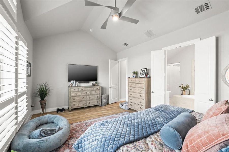 Furnished interior view inside a new home in Trinity Falls, McKinney (Image 15).