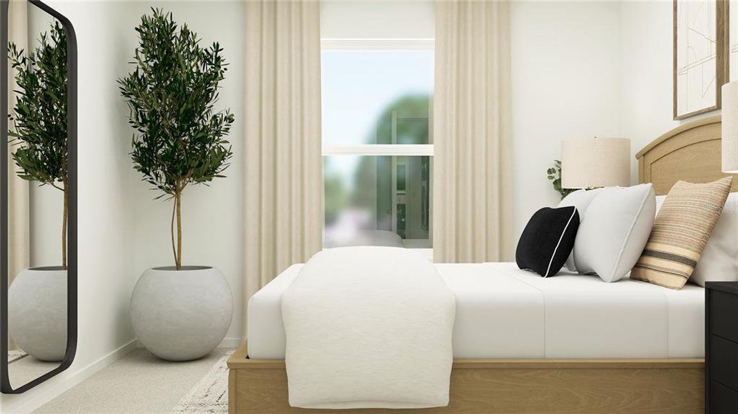 Furnished interior view inside a new home in , Davenport (Image 15).