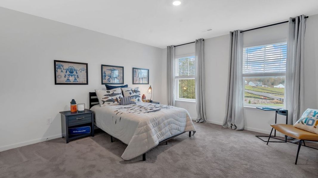 Furnished interior view inside a new home in Mary's Pointe, Clinton (Image 28).