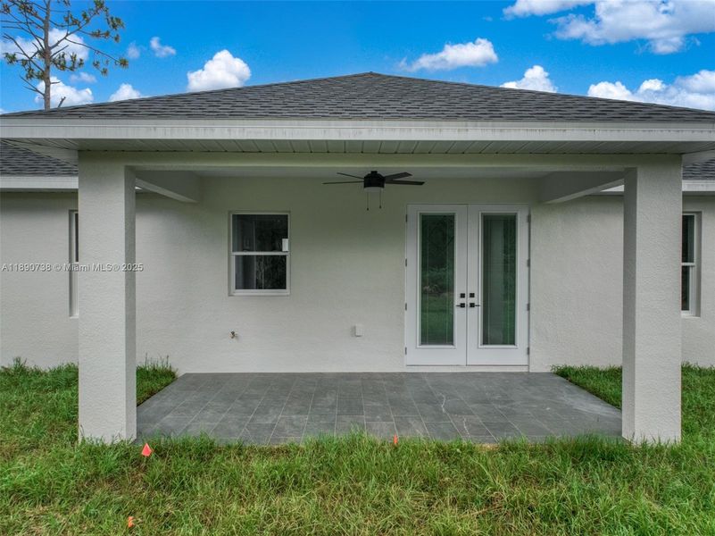 Exterior details and patio area of a home in , Sebring (Image 15). Exterior details and patio area of a home in , Sebring (Image 15).