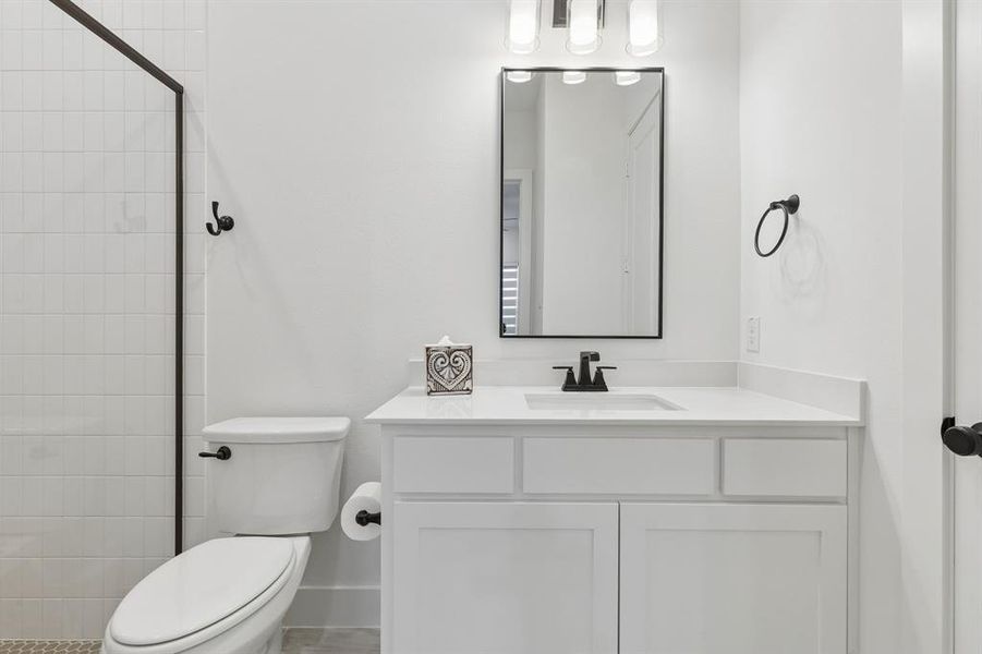 Furnished interior view inside a new home in Windsong Ranch 71' Series, Prosper (Image 26).