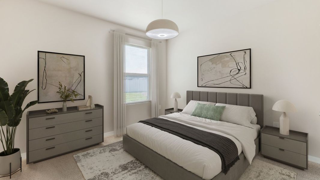 Furnished interior view inside a new home in Palmetto Landing at Babcock Ranch Express, Punta Gorda (Image 7). Furnished interior view inside a new home in Palmetto Landing at Babcock Ranch Express, Punta Gorda (Image 7).