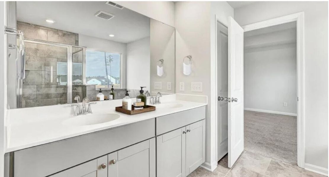 Furnished interior view inside a new home in , Summerville (Image 6). Furnished interior view inside a new home in , Summerville (Image 6).