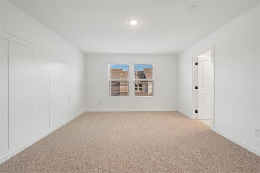 Spacious, unfurnished interior of a new home in Providence Commons, Providence Village (Image 17).