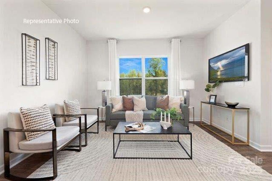 Furnished interior view inside a new home in Fergus Crossing, York (Image 4). Furnished interior view inside a new home in Fergus Crossing, York (Image 4).
