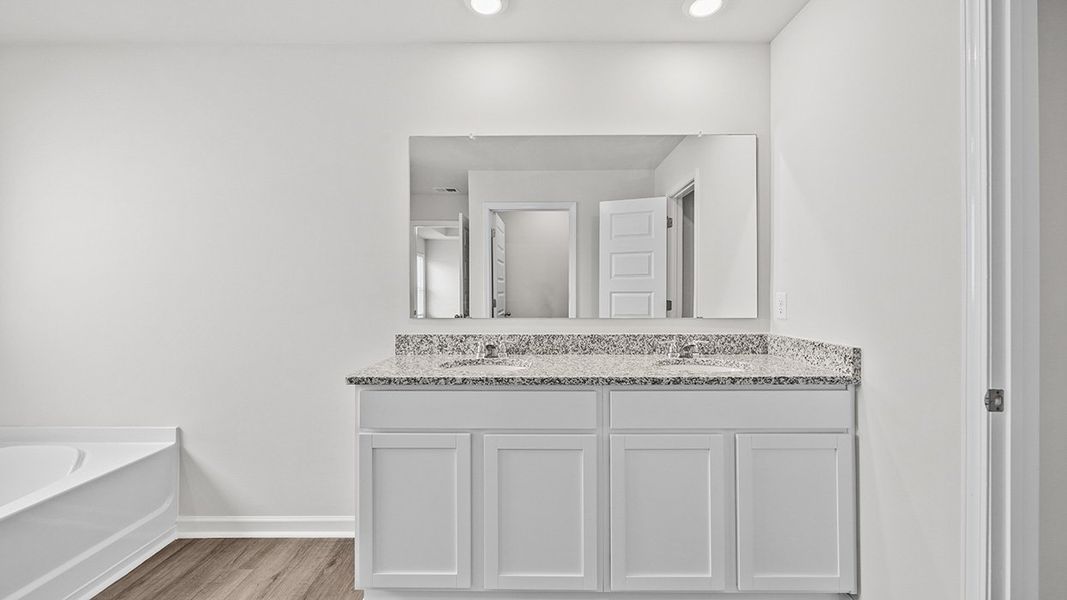 Furnished interior view inside a new home in Southwind Village, Evans (Image 11). Furnished interior view inside a new home in Southwind Village, Evans (Image 11).