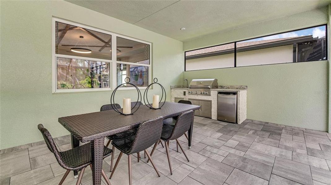 Furnished interior view inside a new home in Cresswind DeLand, Deland (Image 25).