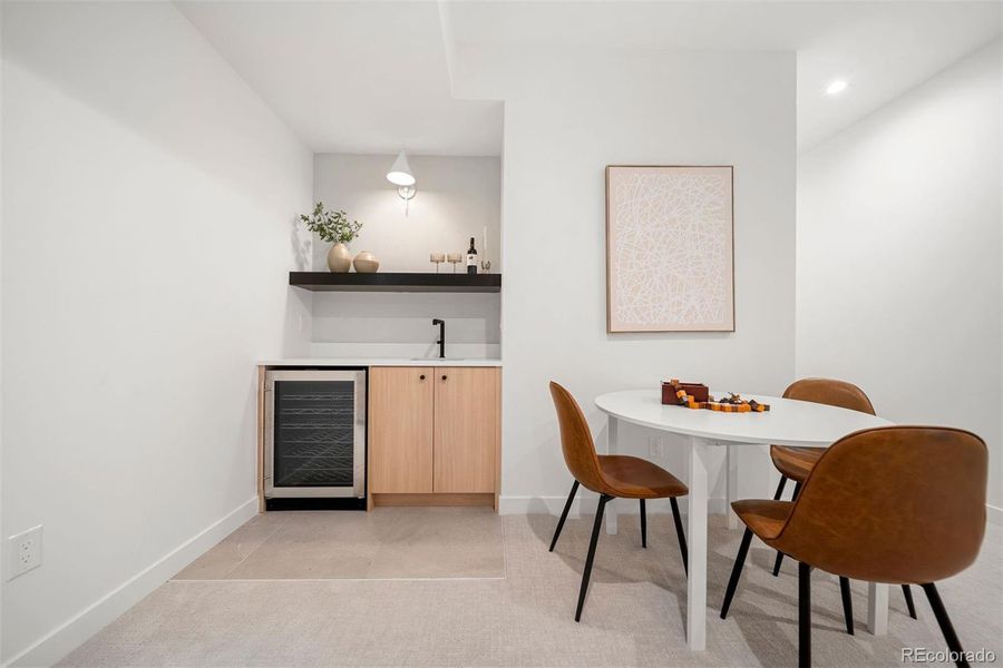 Furnished interior view inside a new home in , Denver (Image 12).
