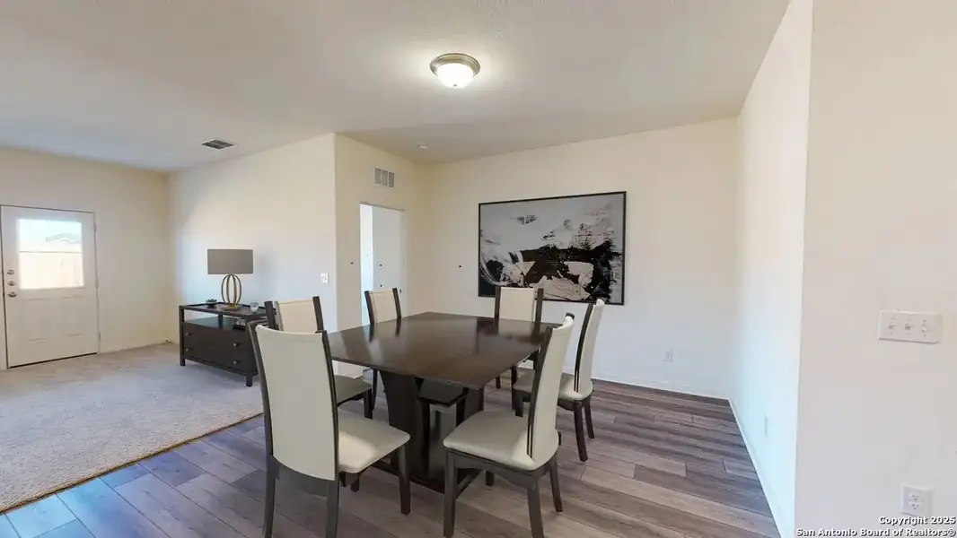 Furnished interior view inside a new home in Saddlebrook Ranch, Schertz (Image 4). Furnished interior view inside a new home in Saddlebrook Ranch, Schertz (Image 4).