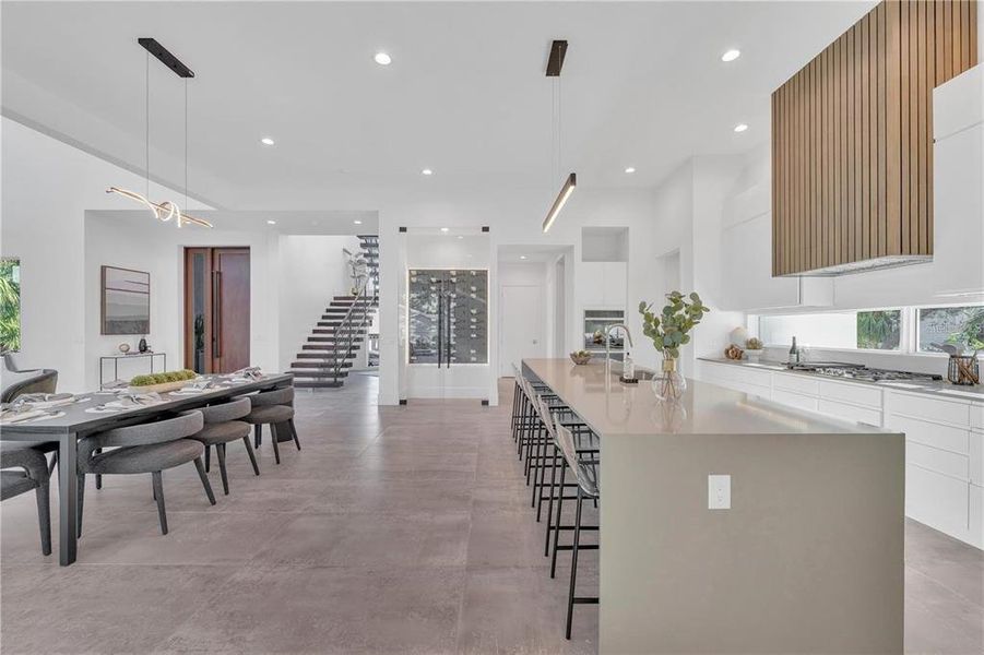 Furnished interior view inside a new home in , Sarasota (Image 52).