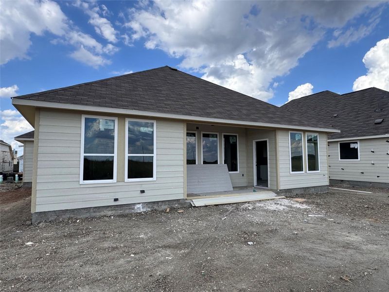 In-progress construction of a new home in Willow Springs, Buda, TX (Image 11). In-progress construction of a new home in Willow Springs, Buda, TX (Image 11).