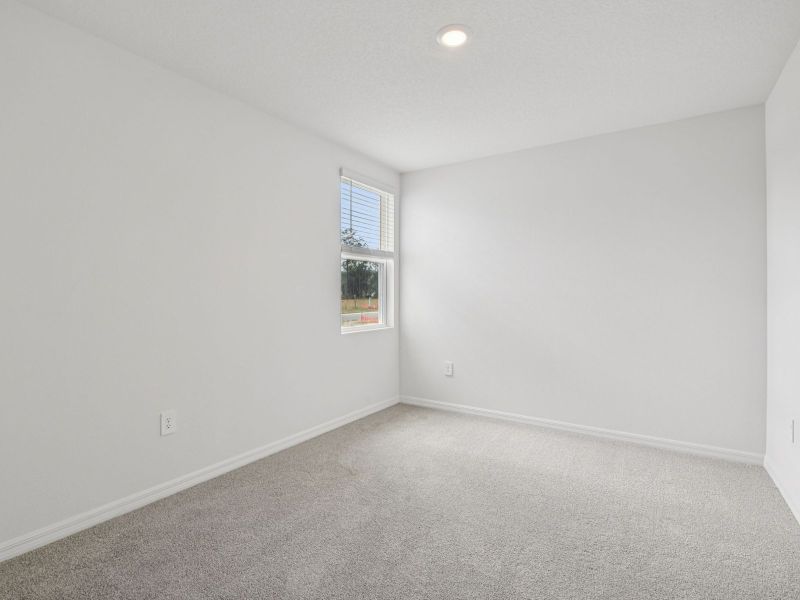 Spacious, unfurnished interior of a new home in Ridgehaven - Villas, Ormond Beach (Image 16). Spacious, unfurnished interior of a new home in Ridgehaven - Villas, Ormond Beach (Image 16).