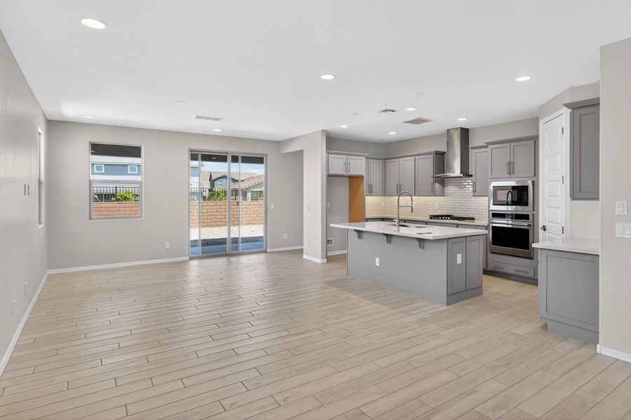 Furnished interior view inside a new home in Estrella, Goodyear (Image 9).
