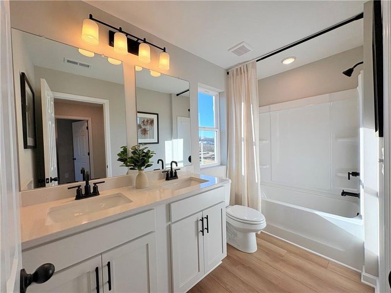 Furnished interior view inside a new home in Hemingway, Cumming (Image 11).