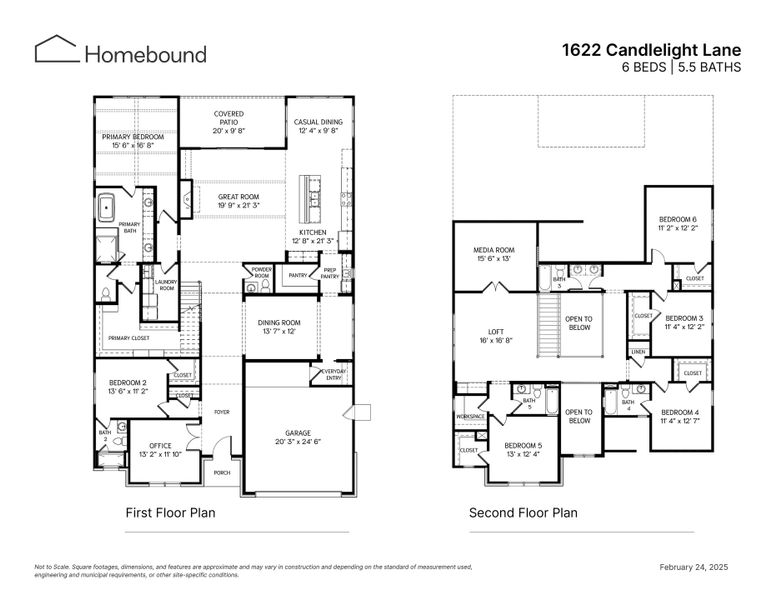 2D floor plan layout of this home in , Houston, TX (Image 2).