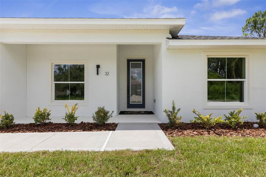 Exterior details and patio area of a home in , Palm Coast (Image 32). Exterior details and patio area of a home in , Palm Coast (Image 32).