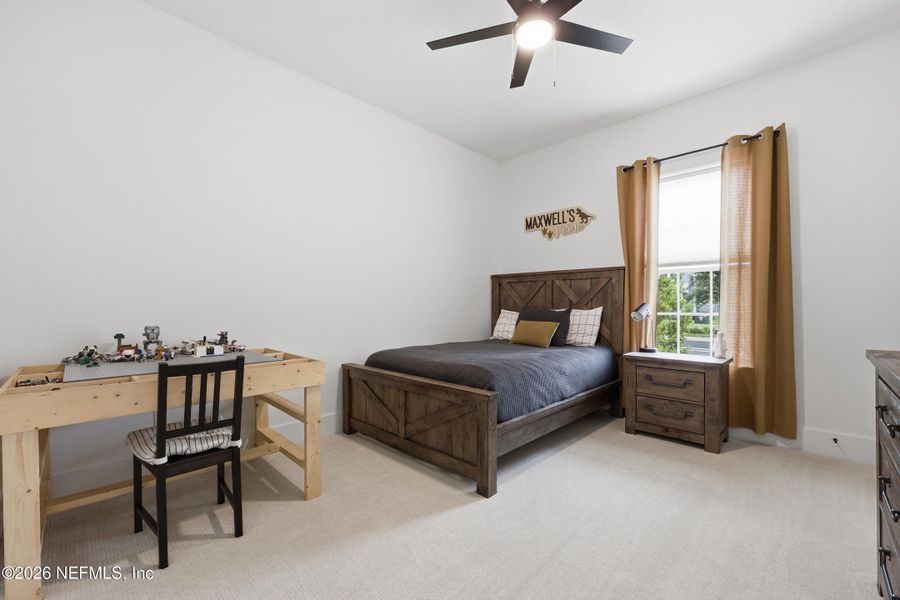 Furnished interior view inside a new home in Seven Pines 70' Rear Entry, Jacksonville (Image 60).
